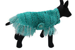 Handmade Crochet Ruana Winter Clothing