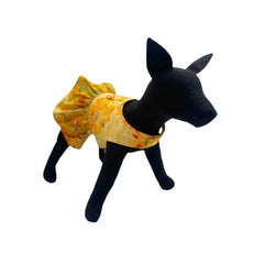 Elegant Tie-Dye Vest with Skirt