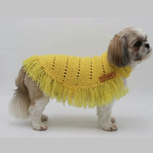 Handmade Crochet Ruana Winter Clothing
