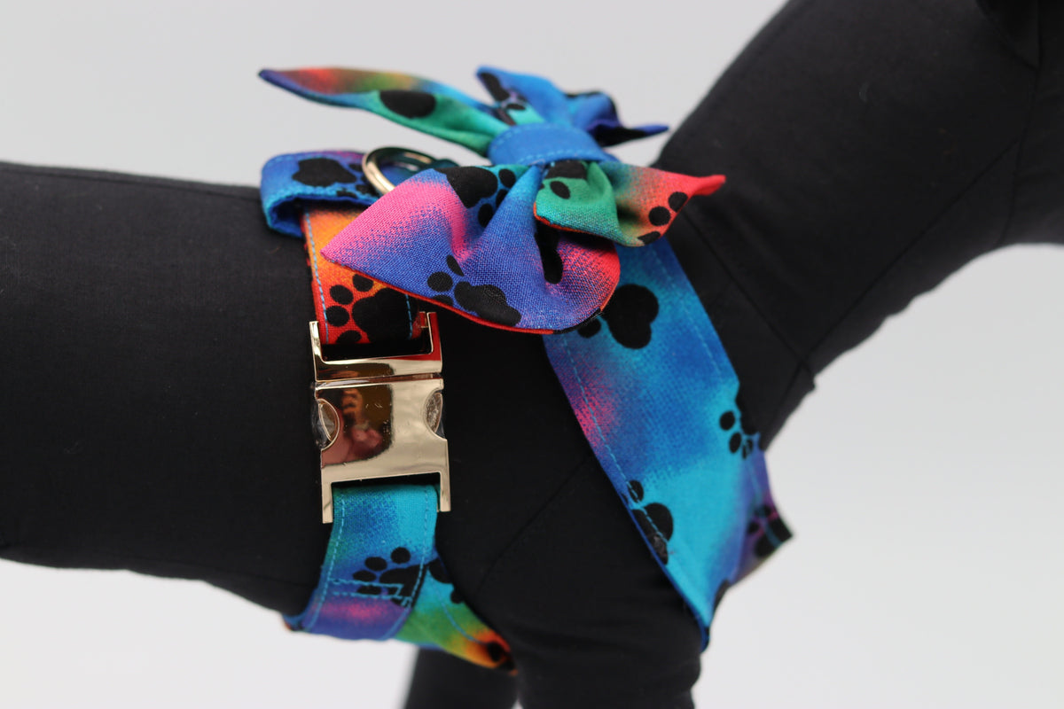 Bow harness for small dogs