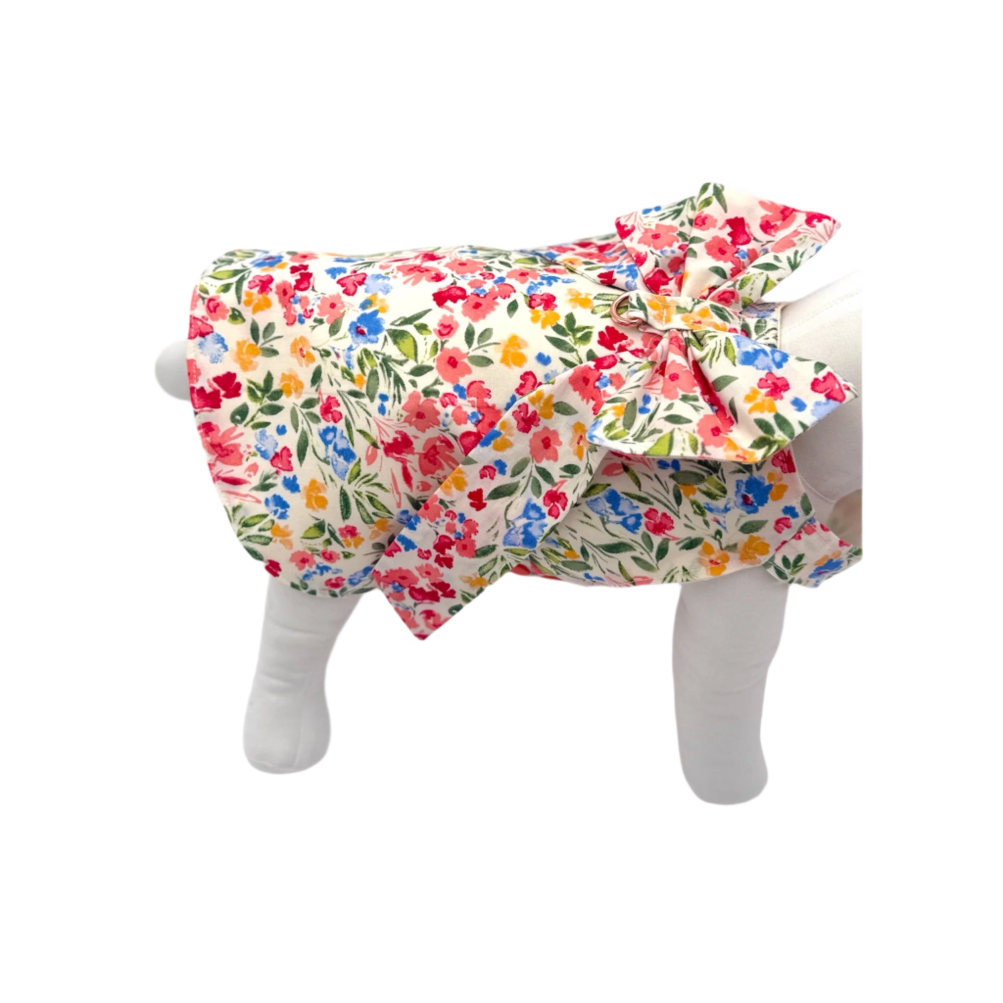 Floral Dress with Bow - Elegance and Style in Every Step