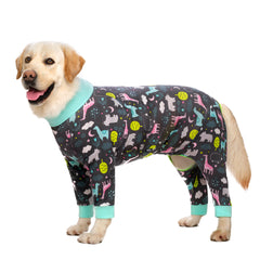 Cartoon Pajamas for Medium to Large Dogs