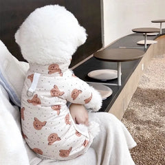 Cute Cartoon Dog Jumpsuit