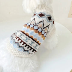 Turtleneck Knitted Sweater for Pets