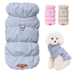 Padded Winter Coat for Small Dogs