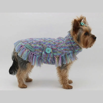 Handmade Crochet Ruana Winter Clothing