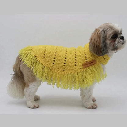 Handmade Crochet Ruana Winter Clothing