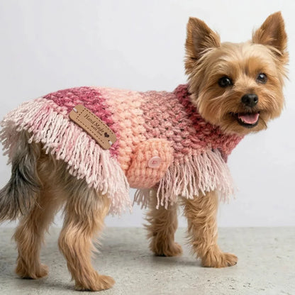 Handmade Crochet Ruana Winter Clothing
